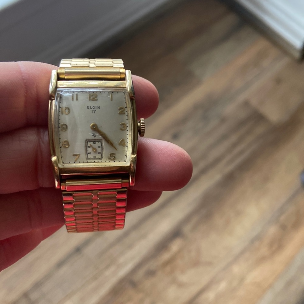 Elgin 554 mens watch 1952 17
